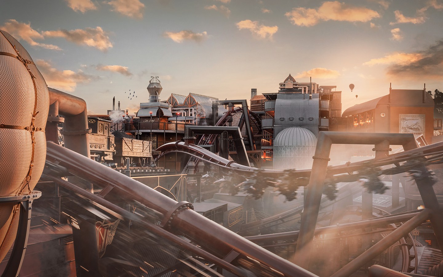 F L Y Rookburgh Themenpark Phantasialand F L Y Rookburgh Themenpark Phantasialand